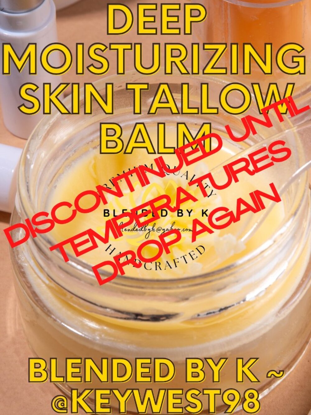 Bundle of 2 Reserved for @bargaintwins ~ Moisturizing Whipped Skin Tallow ~ 4oz - Picture 8 of 9